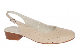 Pantofi dama casual din piele naturala Bej Box - NA252BP
